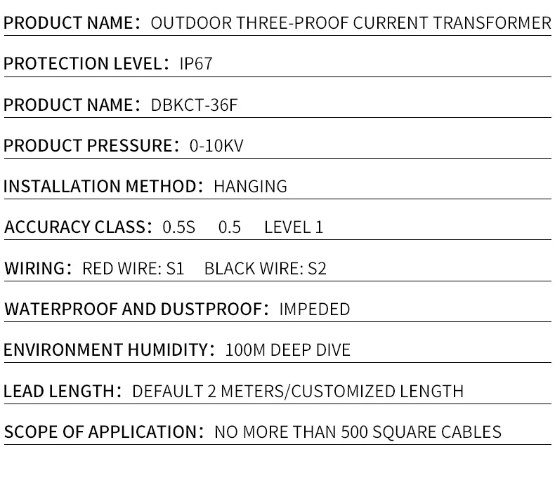 Split Core Current Transformer View 5