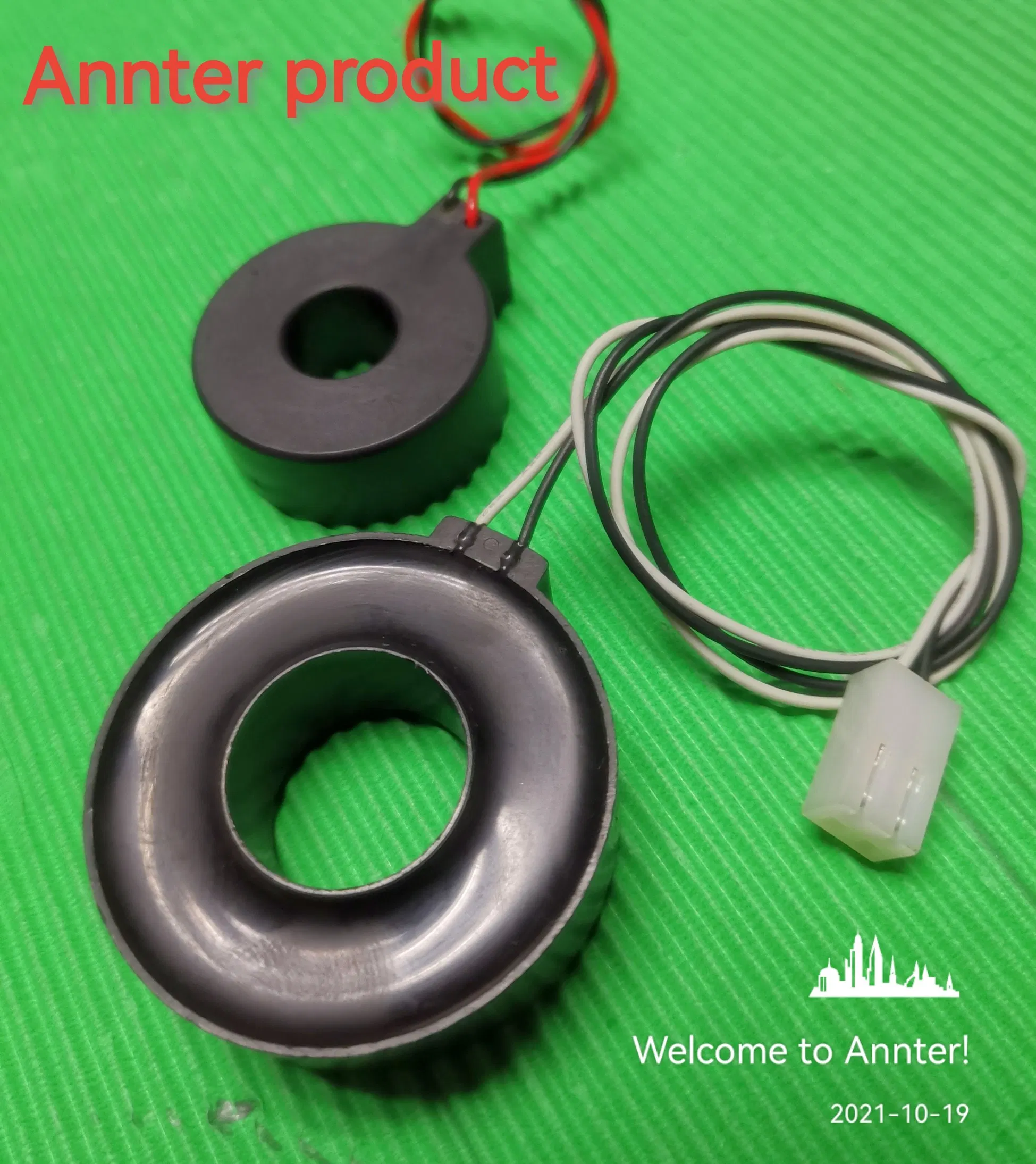 Zero-Phase Current Transformer with Ferrite Core, High Accuracy Sensor for Power Transducer 1: 800