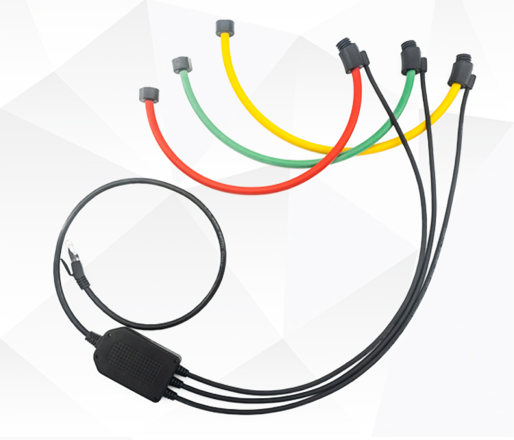 TR Open Close Three-Phase Flexible Rogowski Coil Current Transformer for High Current Instrument Measurement, 10~2000A