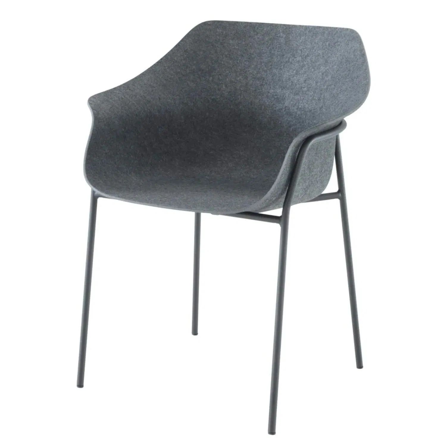 Stackable Modern Rectangle Felt Furniture Recycled Felt Chair for Home Office Conference Room Home Office Furniture