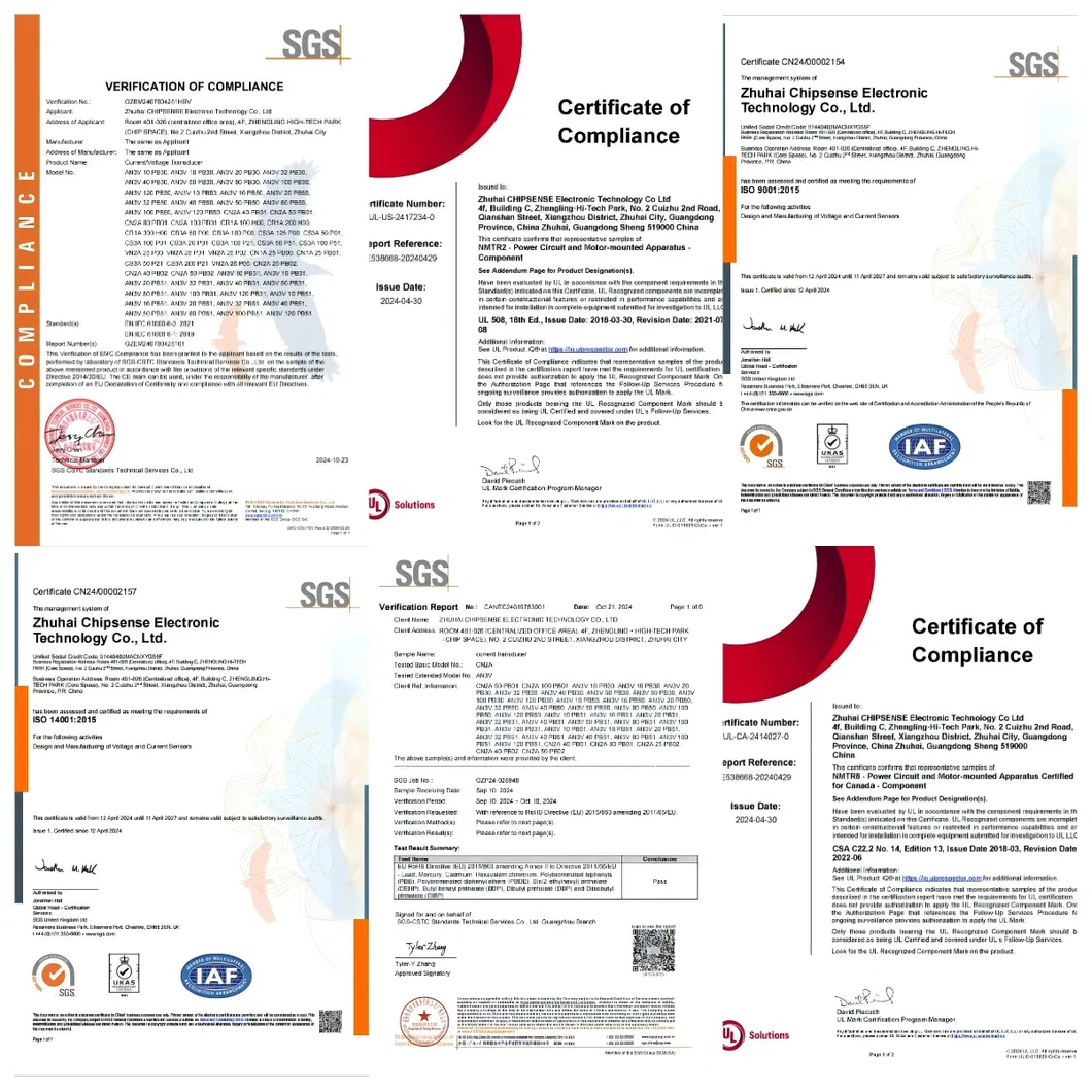 Certification Documents