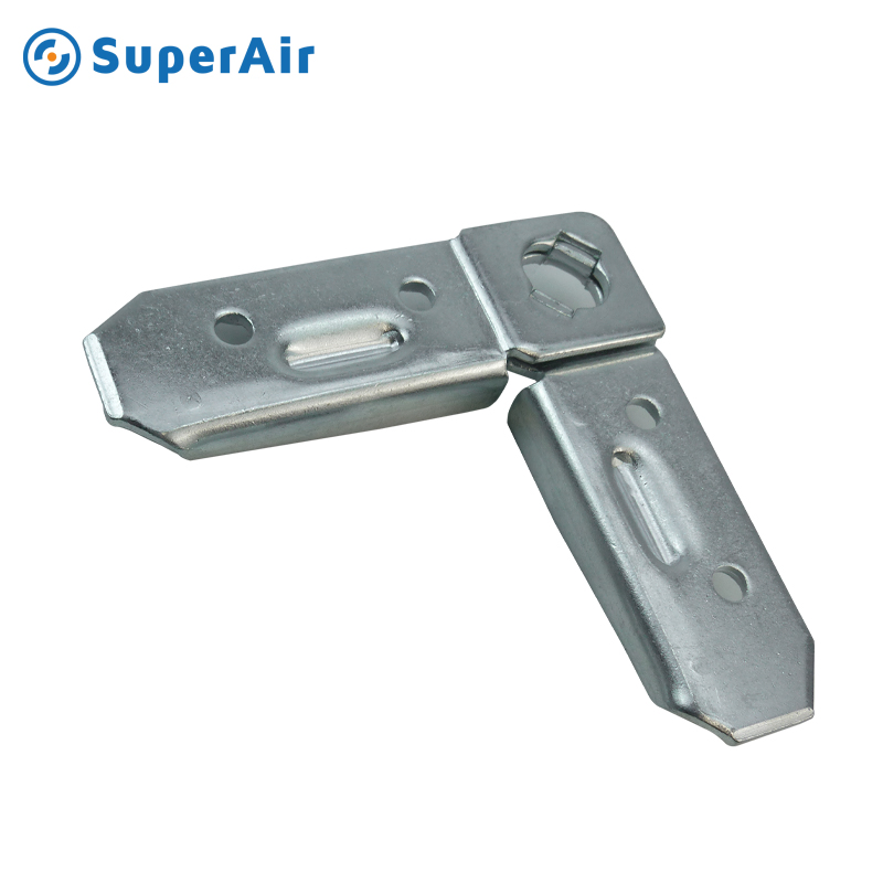 HVAC Galvanized Steel Duct Flange Corner