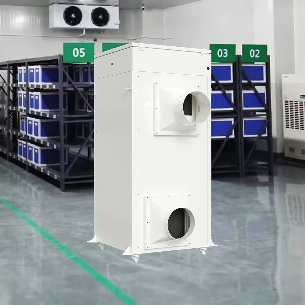 Mobile Small Cold Storage with Air Cooler for Fish Storage