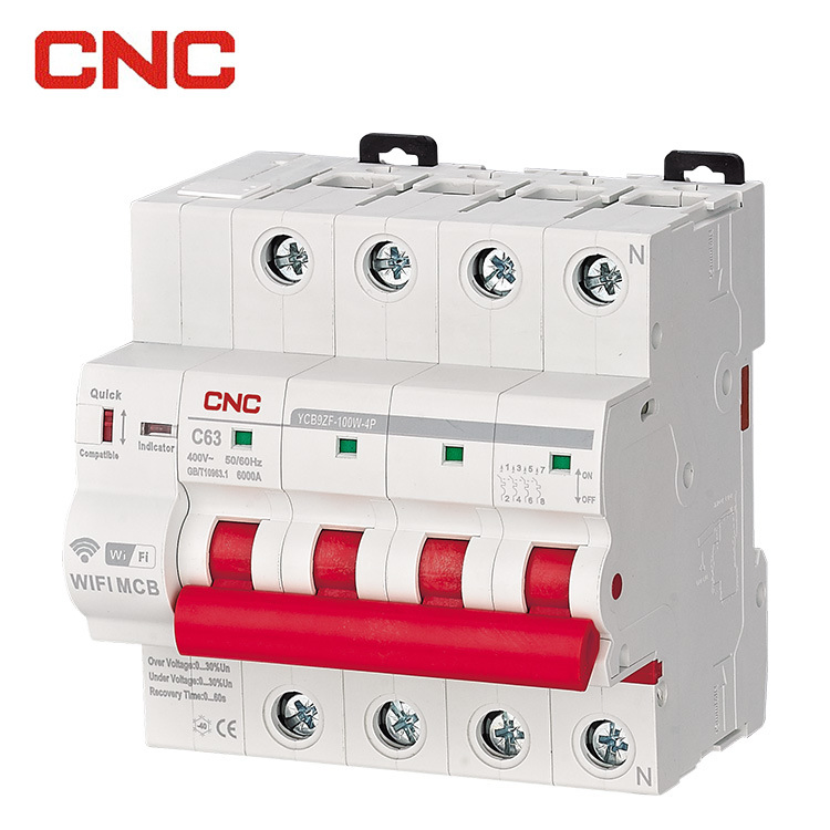 Low Voltage Breakers Manual Type Electric Energy Consumption Miniature Circuit Breaker