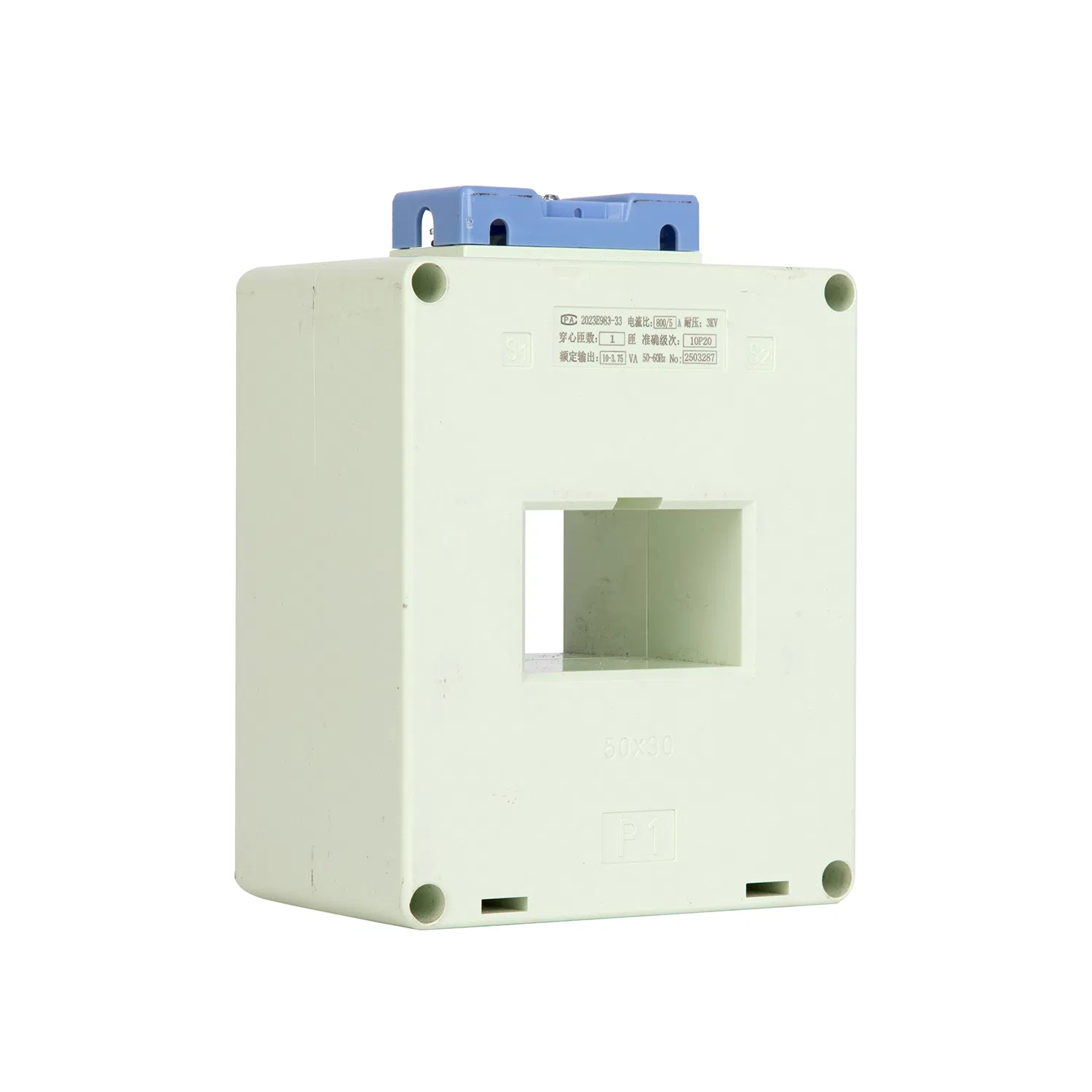 Precision AC Current Transformer for Low Voltage Measurement