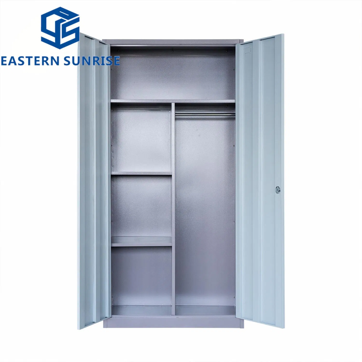 Metal Steel Cupboard Wardrobe Closet Cabinet Office Furniture for Home and School