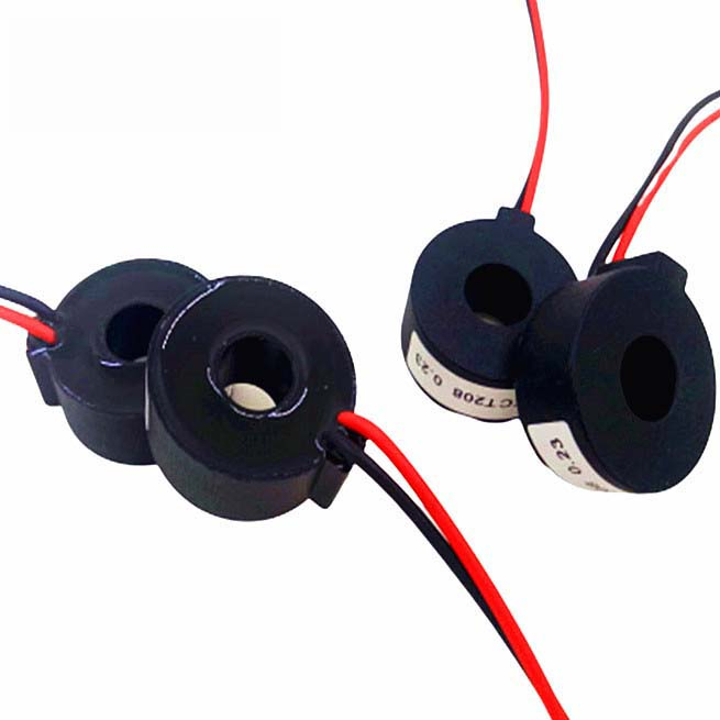 High Precision Miniature Lead Type Zero Sequence Phase Current Transformer CT