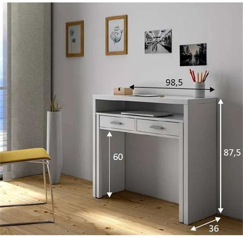 Flat Pack Cheap Wooden Bedroom Study Computer Desk Writing Table Home Office Furniture Wholesale