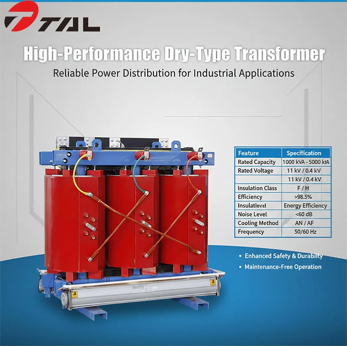 High Voltage Cast Resin Dry Type Transformer with Full Copper Winding