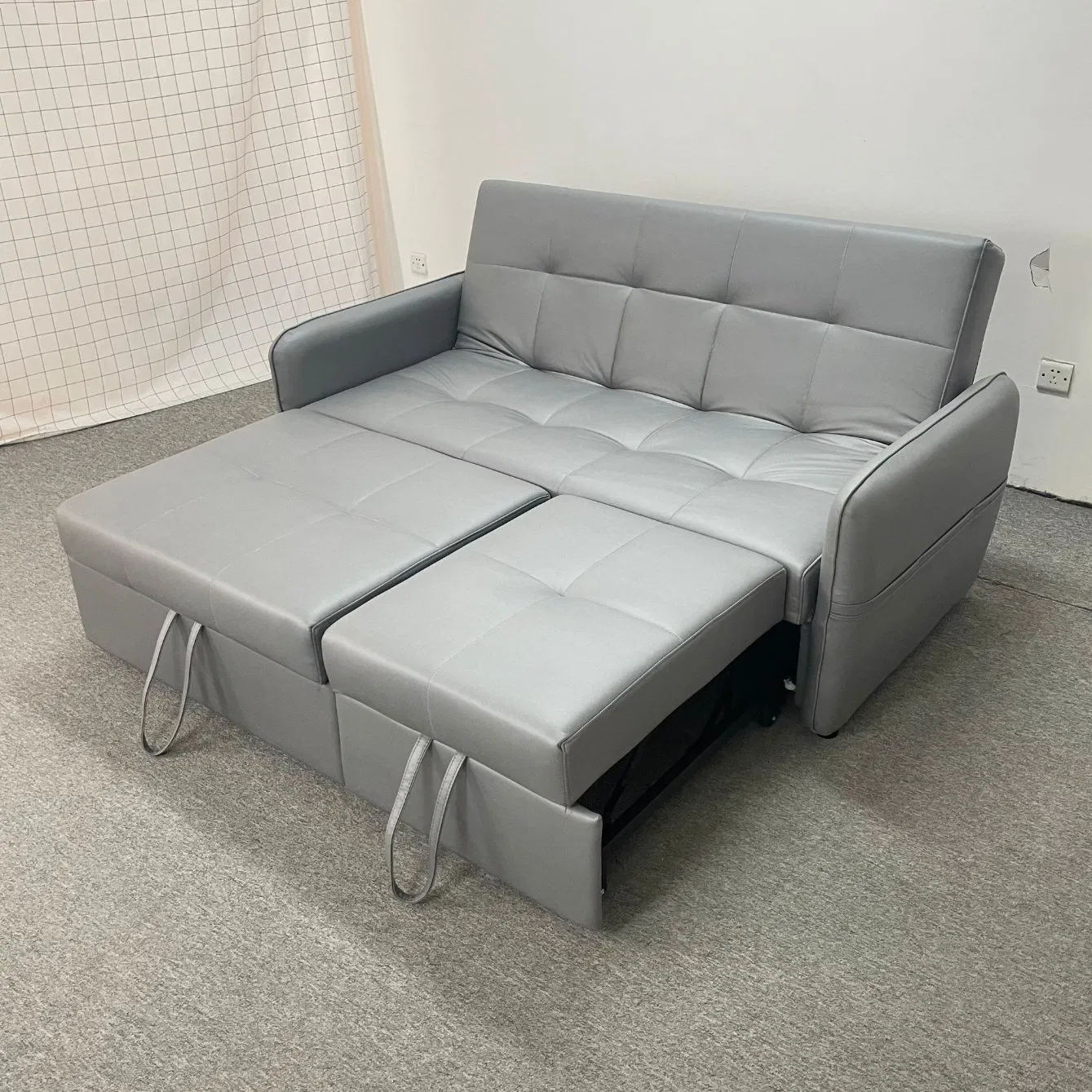 Xijiayi Compact Sleeper Sofa with Tilt Adjustable Backrest for Reading Nook