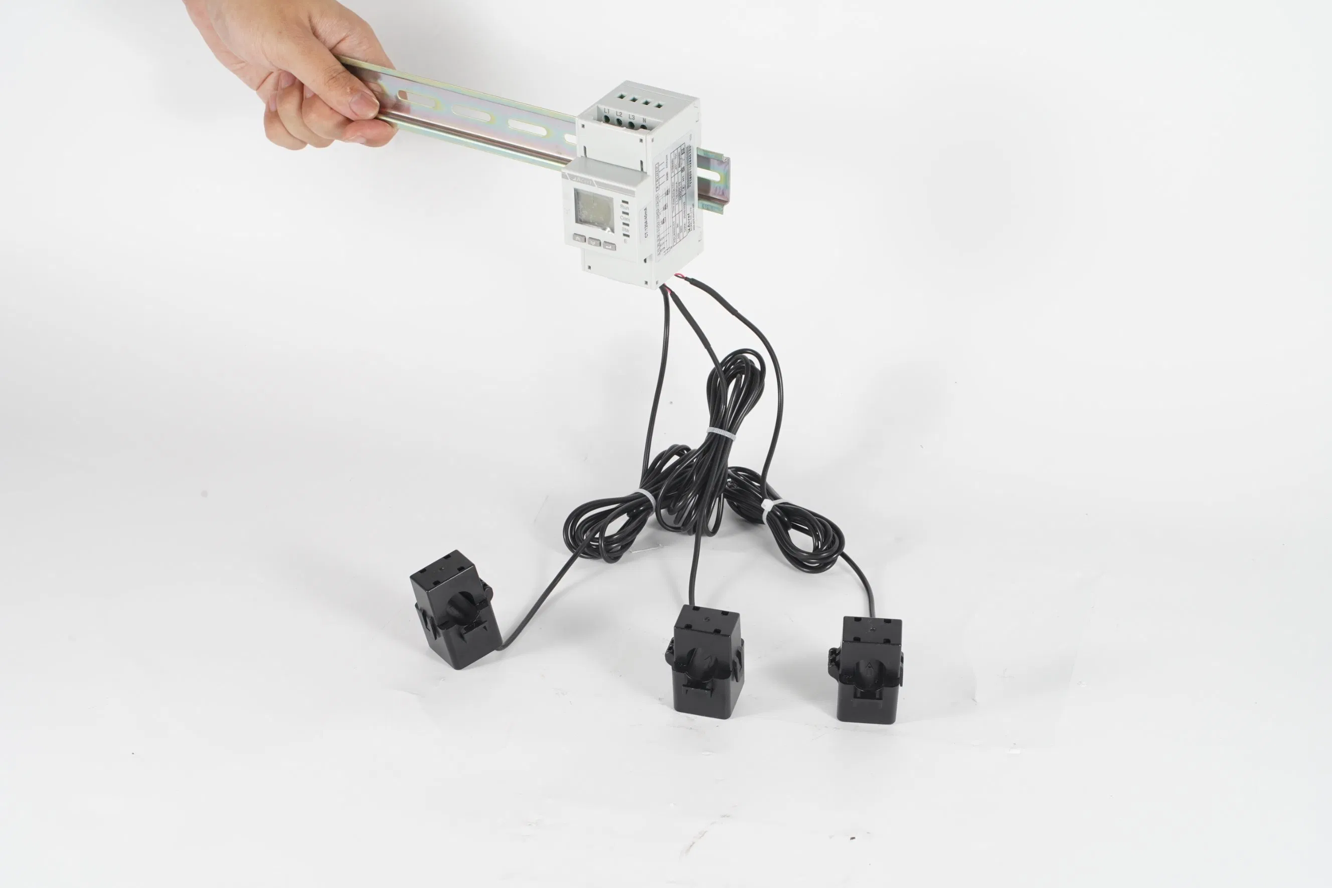 Acrel RS485 Modbus-RTU 3-Phase Energy Meter and 3 PCS 120A Split Core Current Transformer