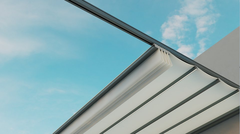 Garden Electric Patio Awning Roller Motorized Outdoor Premium Weatherproof Retractable Roof Awning