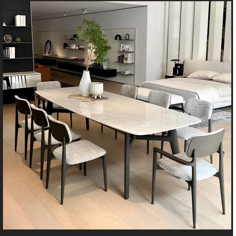 The Reading Nook Dining Chair That Transitions From Dining Table to Living Room Corner with a Cozy Wrapped Back That Feels Enclosing