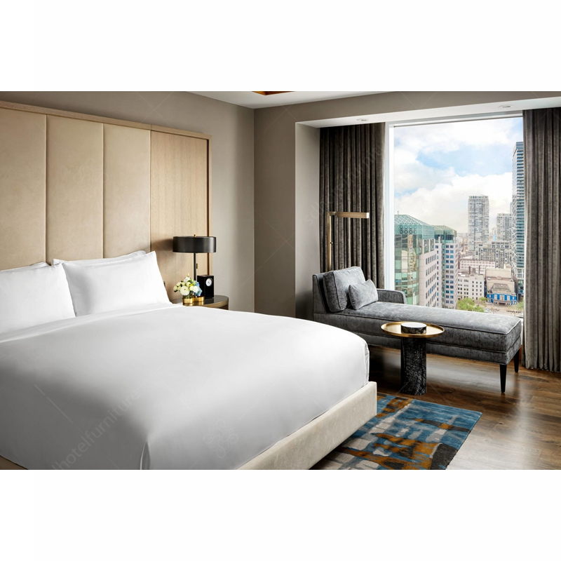 Custom Made Hotel Standard Bedroom Guest Room Suite Furniture for 5 Star Hotel