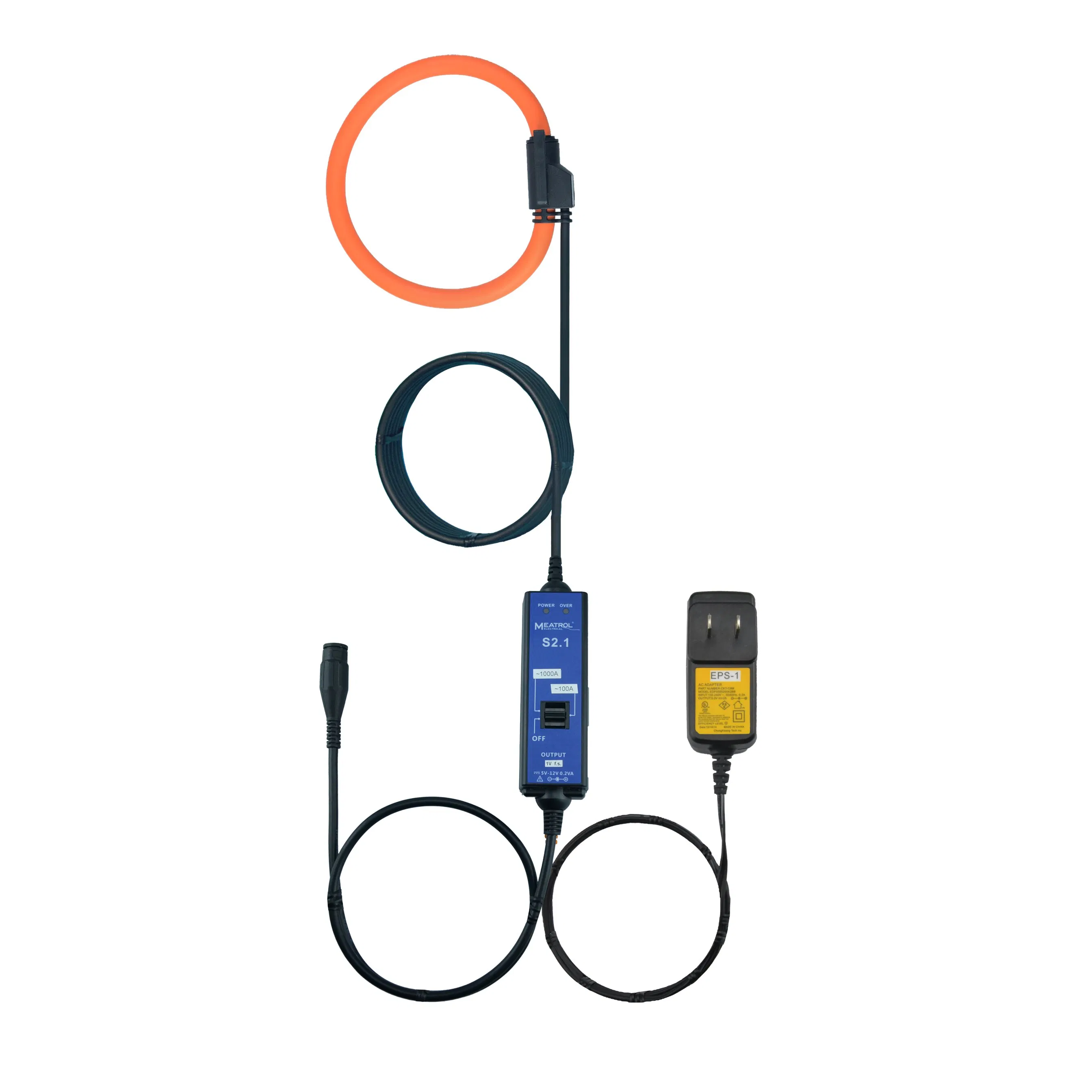 Leakage Current Detection 3V AC Output Rogowski Coil Probe Flexible Current Transformer
