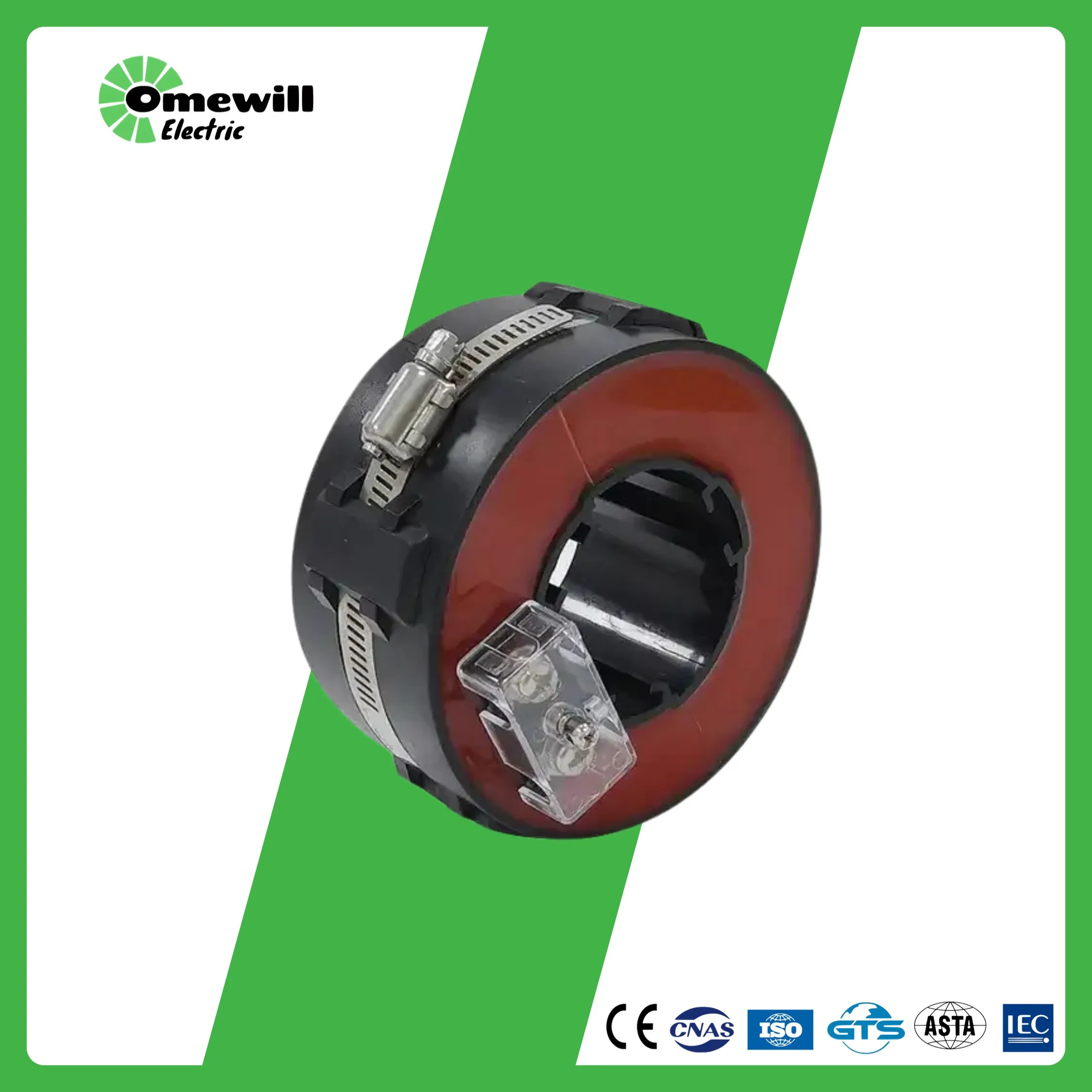 High-Frequency Zero Sequence Phase Toroidal Current Transformer Coil Winding Machine Cable Type High-Voltage