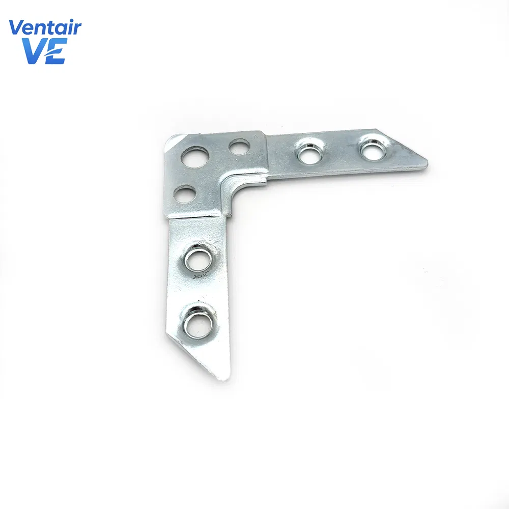 HVAC Duct Accessories Tdc Galvanized Steel Air Duct Flange Corner Customized