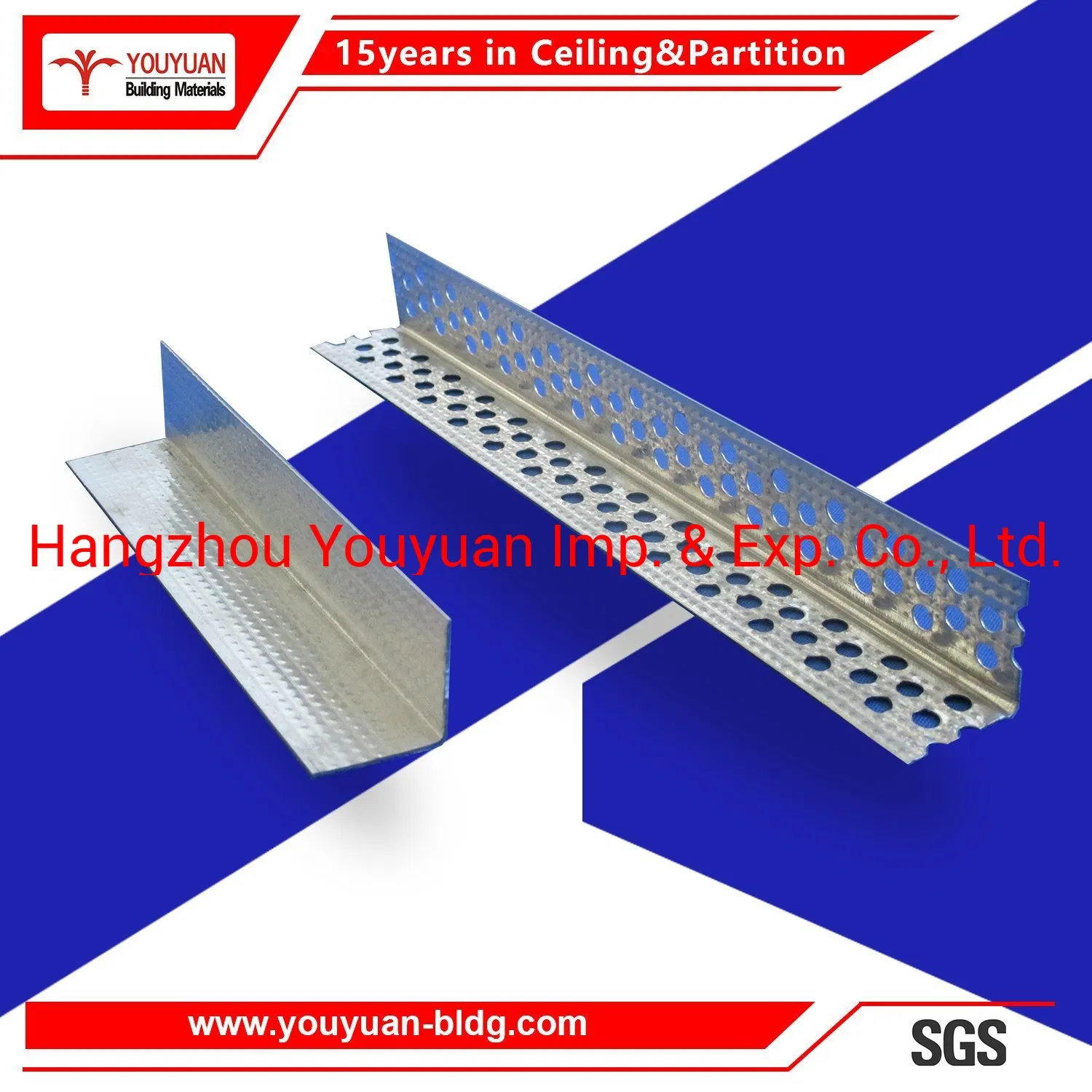 Galvanized Steel Ceiling Angle Wall Corner