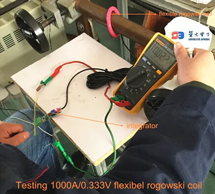 Flexible Rogowski Coil Test