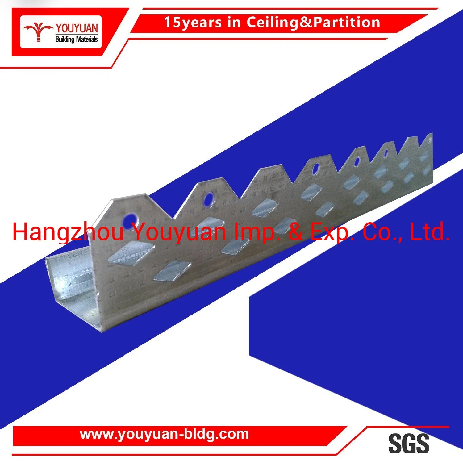 Galvanized Steel Ceiling Angle Wall Corner