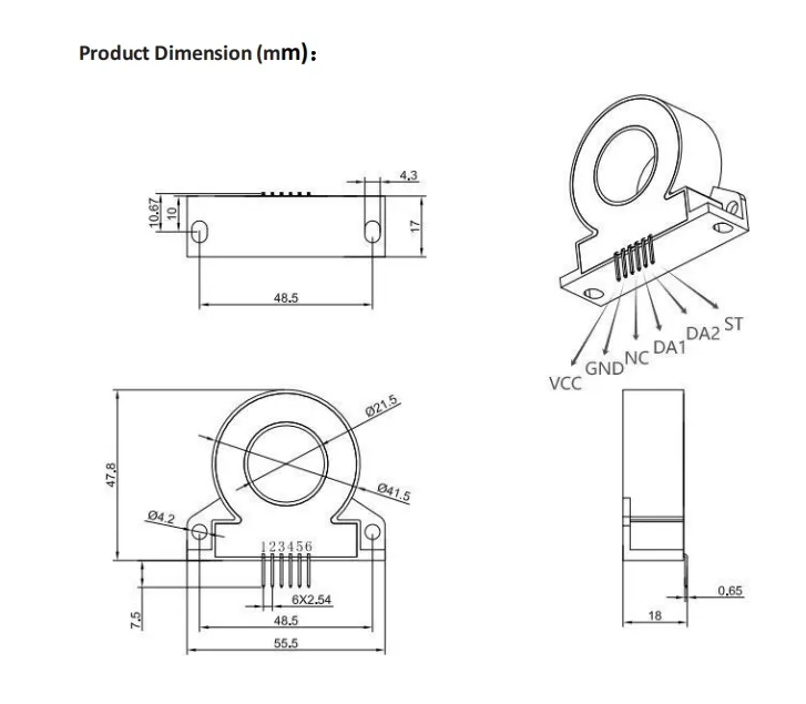 Product Parameters 1