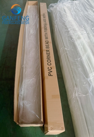 PVC Plastic Drip Edge Corner with Fiberglass Mesh 2.5m High Standard From Direct Factory