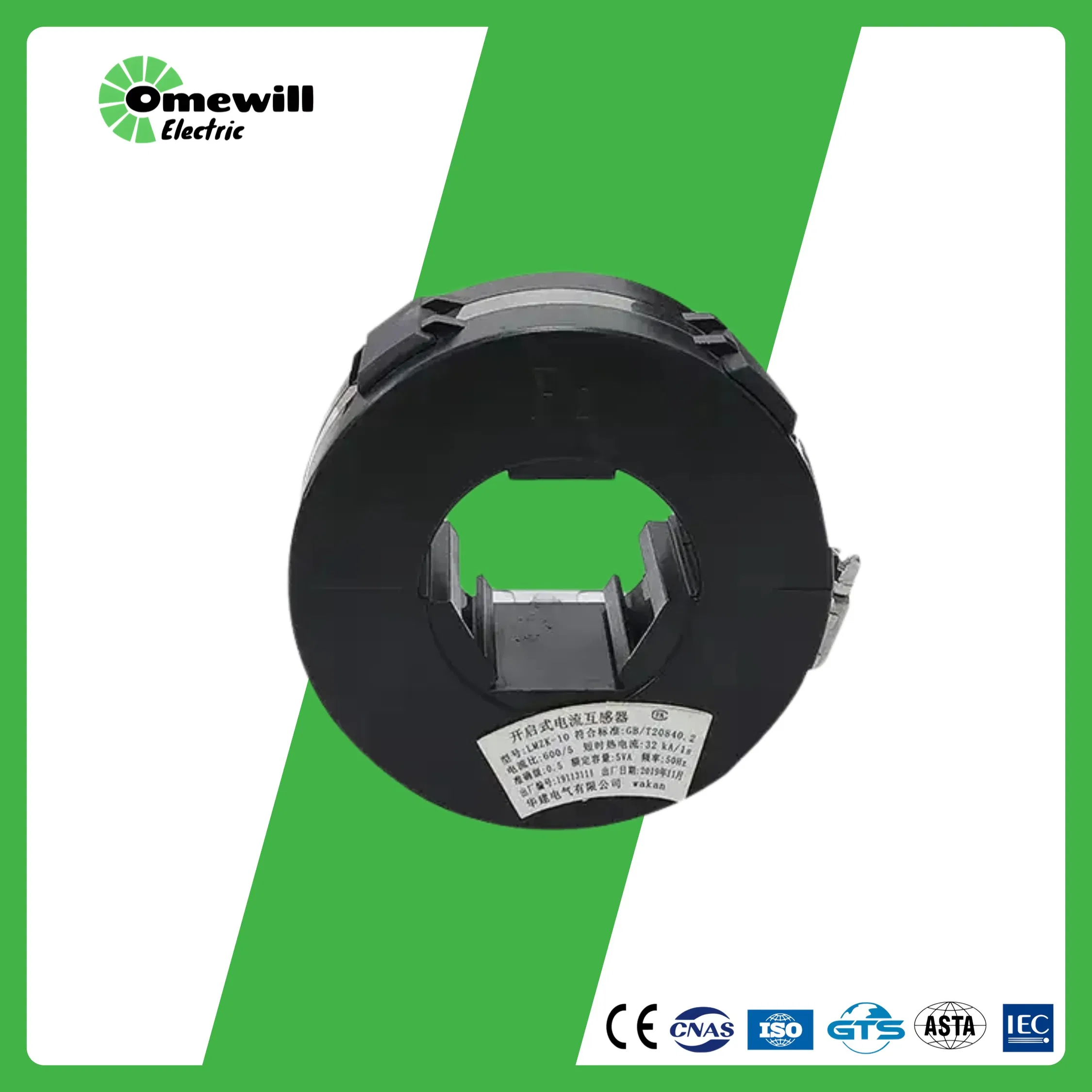 High-Frequency Zero Sequence Phase Toroidal Current Transformer Coil Winding Machine Cable Type High-Voltage