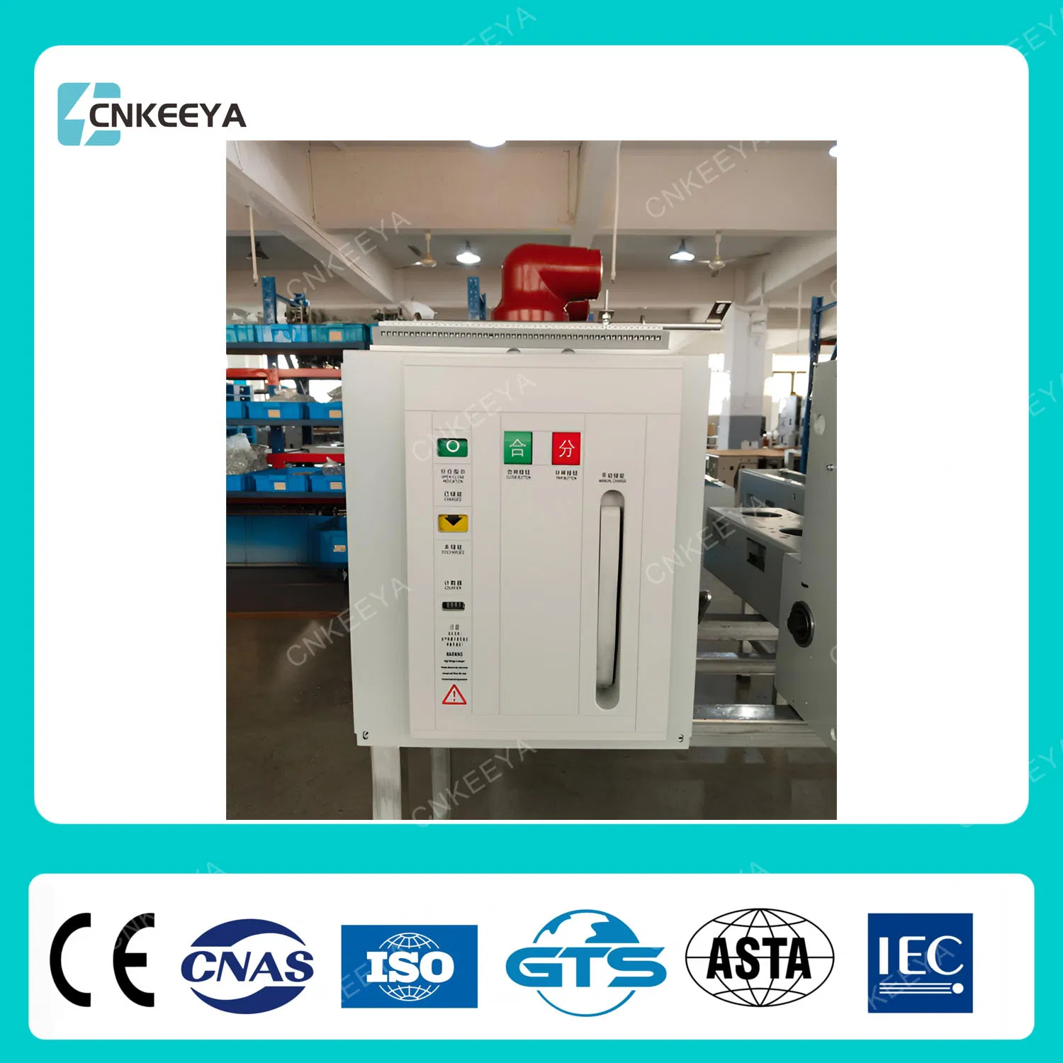 Cnkeeya Electric Type Normal Wooden Case Residual Current Vacuum Circuit Breaker
