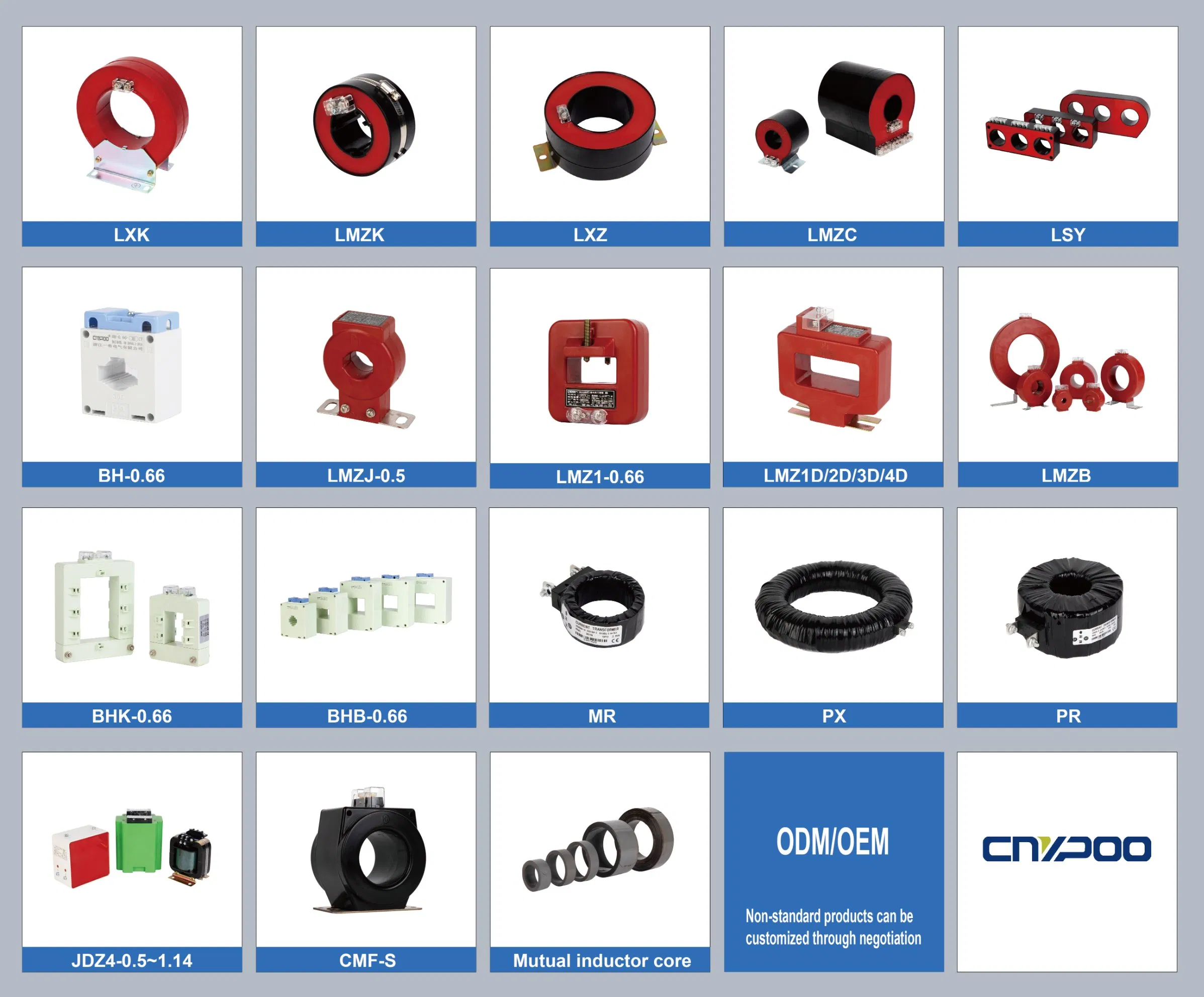 Jdg4-0.5 (0.66/0.8/1.14) Epoxy - Casting Type Low-Voltage Voltage Transformer