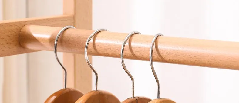 Solid Wood Beech Hanger Features
