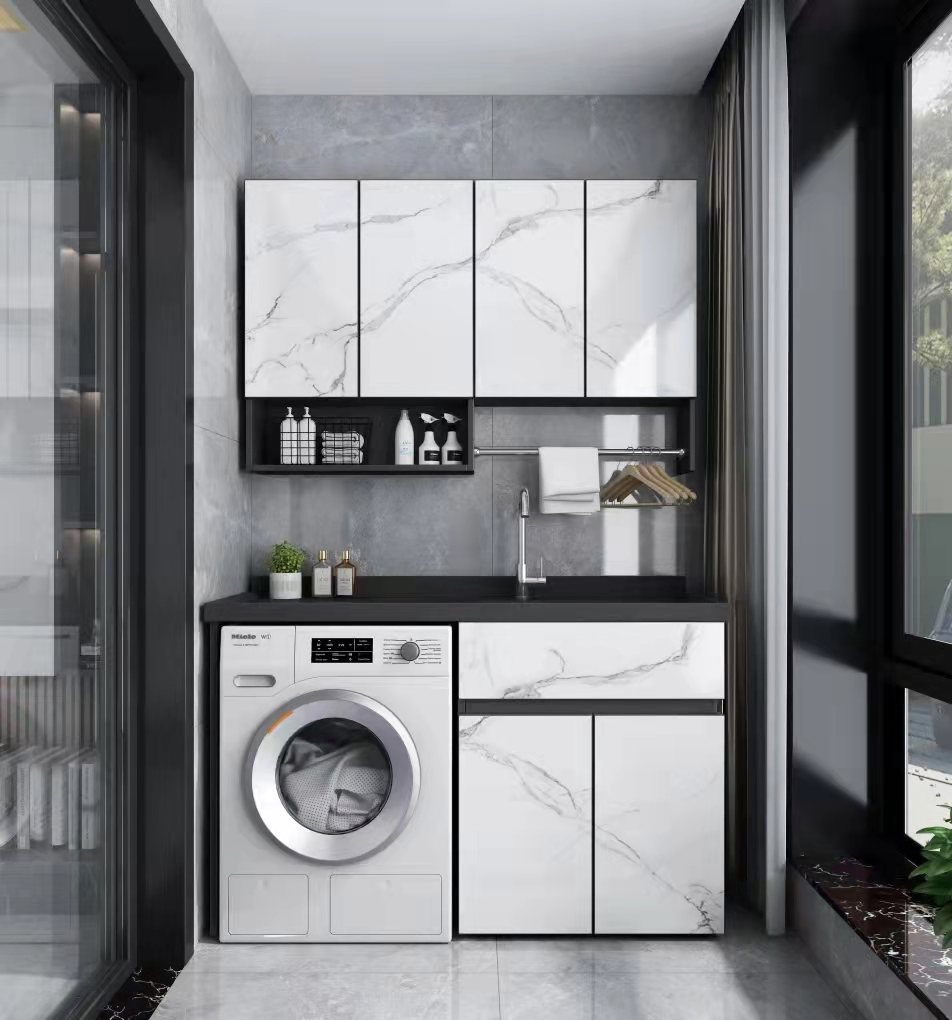 Stainless Steel Washing Room Cabinets for Laundry (BR-SP012)