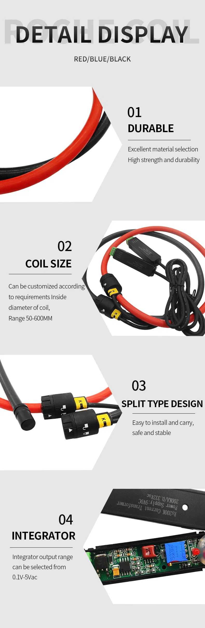 Rogowski Coils Detail 4