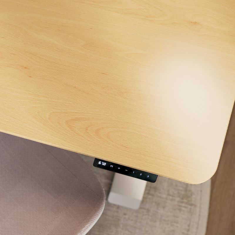 Laptop Computer Gaming Table Home Office Desks Furniture Modern Wooden Leo Electric Sit &amp; Stand Work Desk 1.4m for Room