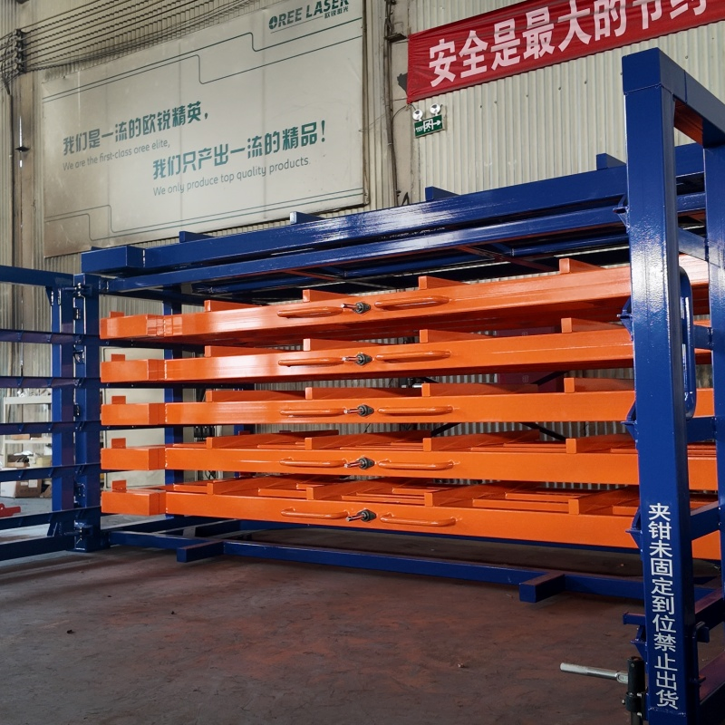 Innovative Smartslide Shelves for Efficient Electric Sheet Metal Storage
