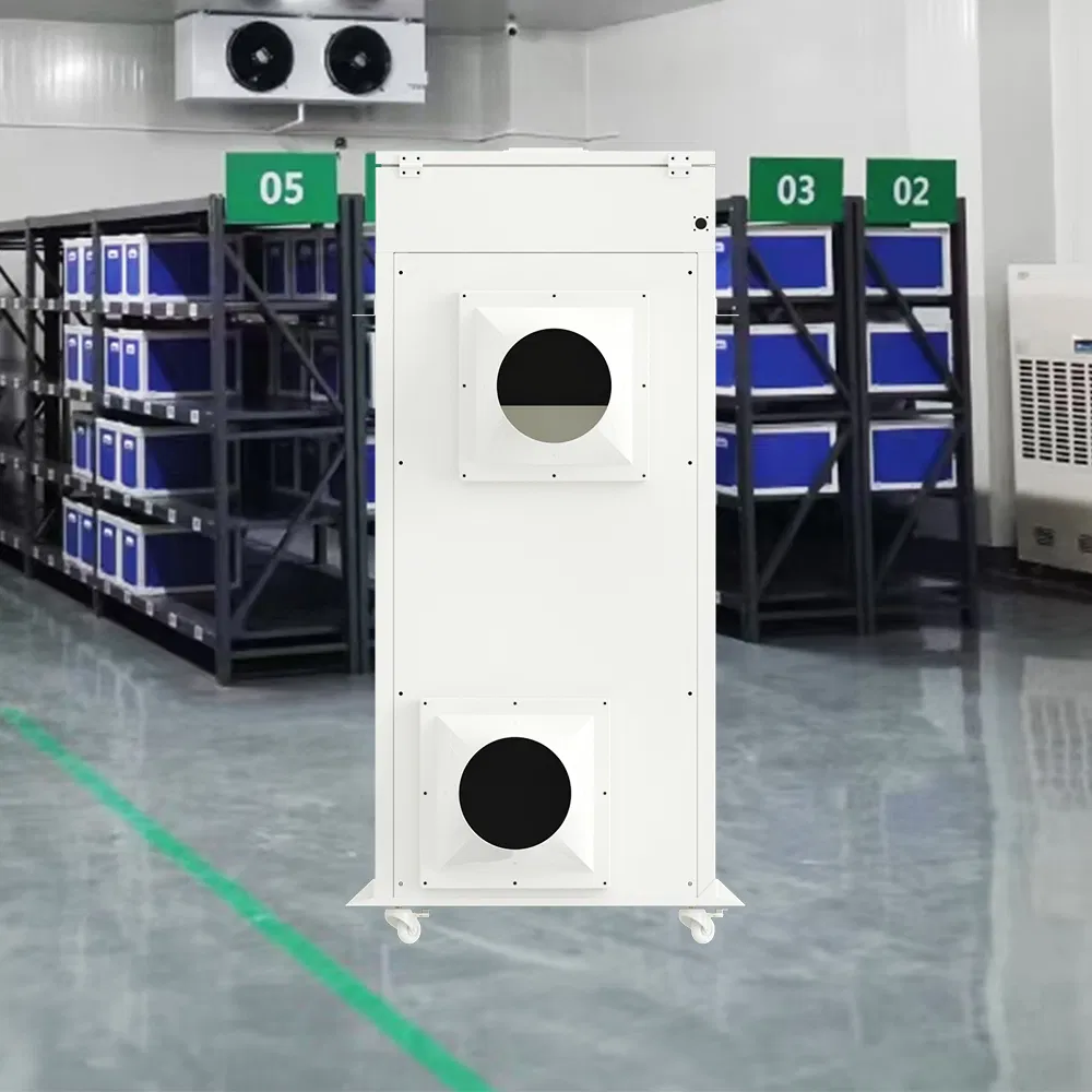 Mobile Small Cold Storage with Air Cooler for Fish Storage