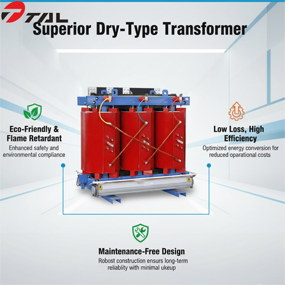 High Voltage Cast Resin Dry Type Transformer with Full Copper Winding