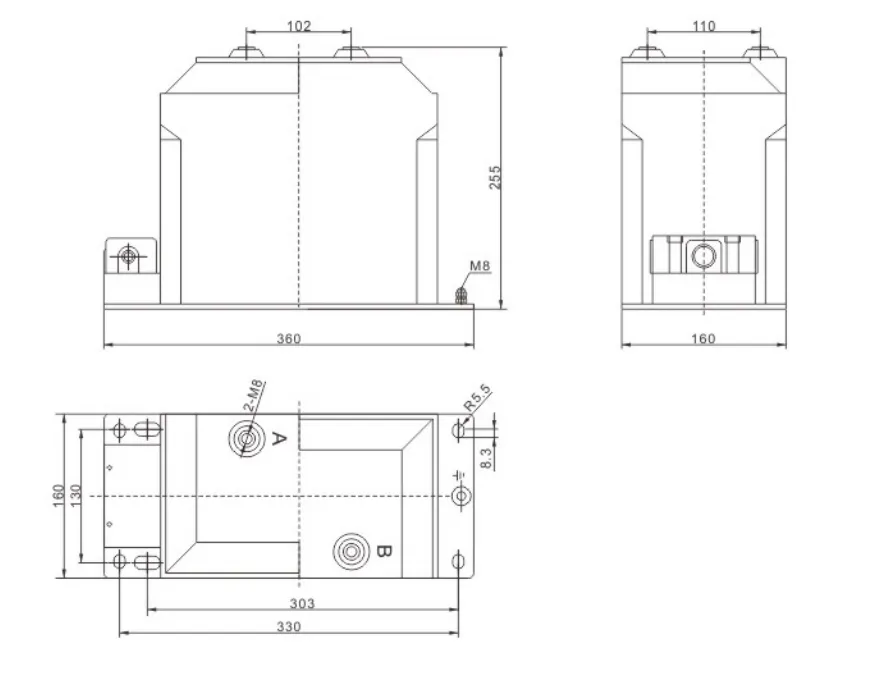 Installation Dimensions