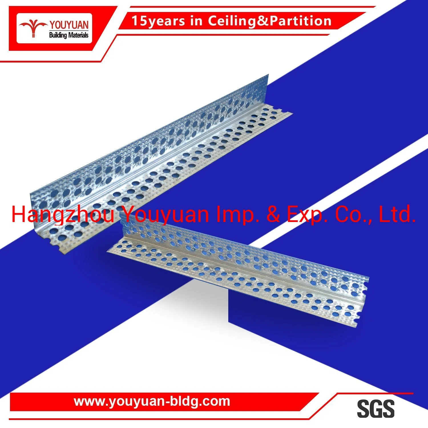 Galvanized Steel Ceiling Angle Wall Corner