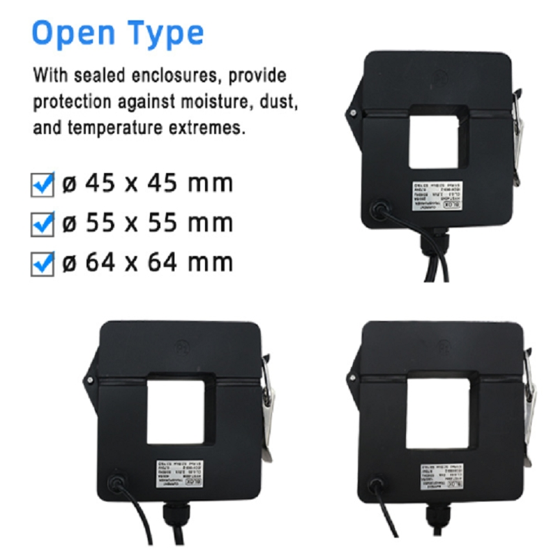 Hyst Split Core 200-2000A Outdoor Waterproof Current Transformer with Piercing Connector
