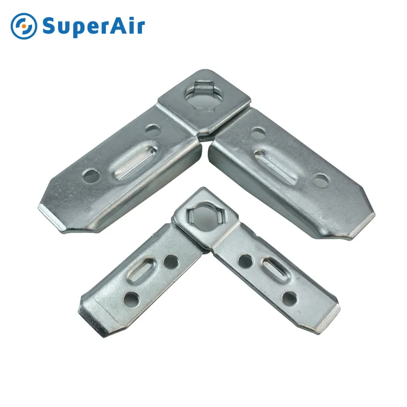 HVAC Galvanized Steel Duct Flange Corner 3