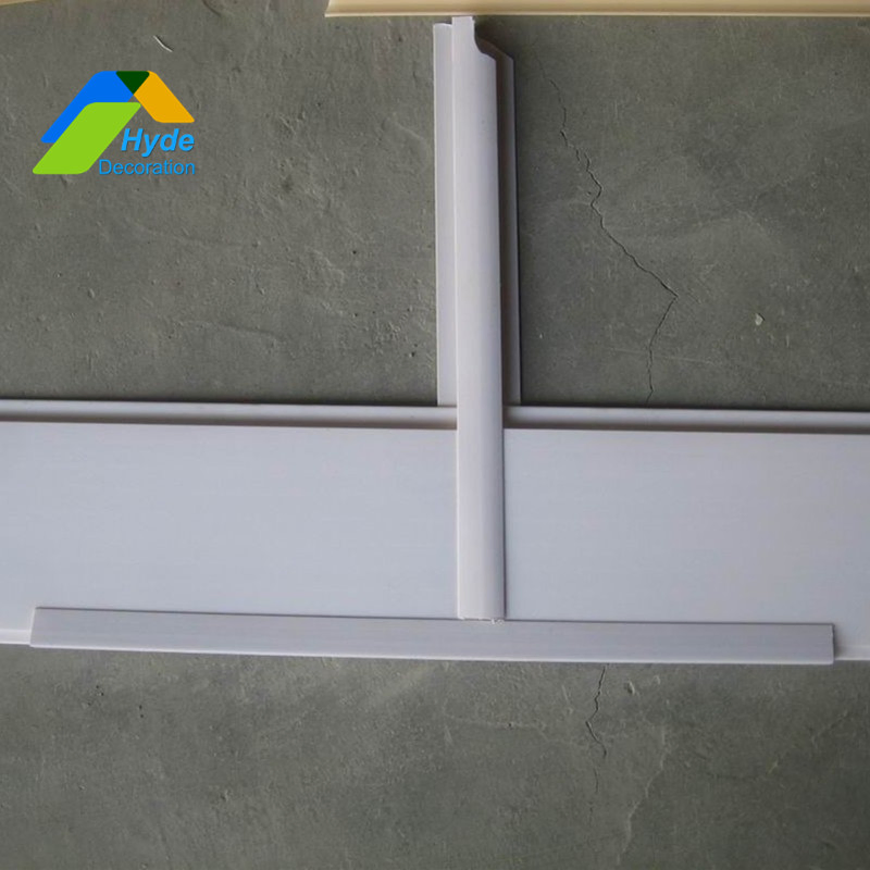 Factory Plastic Wall Ceiling Panels Accessories PVC Clips H/L/U Corner