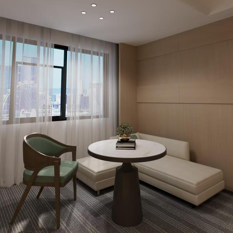 Foshan Factory Commercial Hospitality Resort Villa Apartment Guest Room Suites King Size Luxury Bed Bedroom 5 Star Hotel Furniture Set