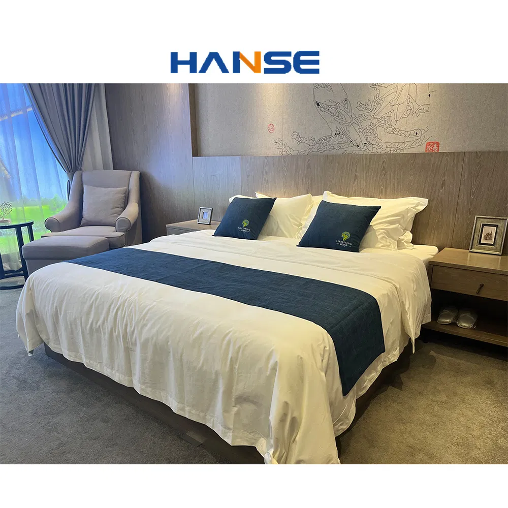 Custom Made Hotel Resort Bedroom Furniture Guest Room Furniture for 5 Stars Hotel