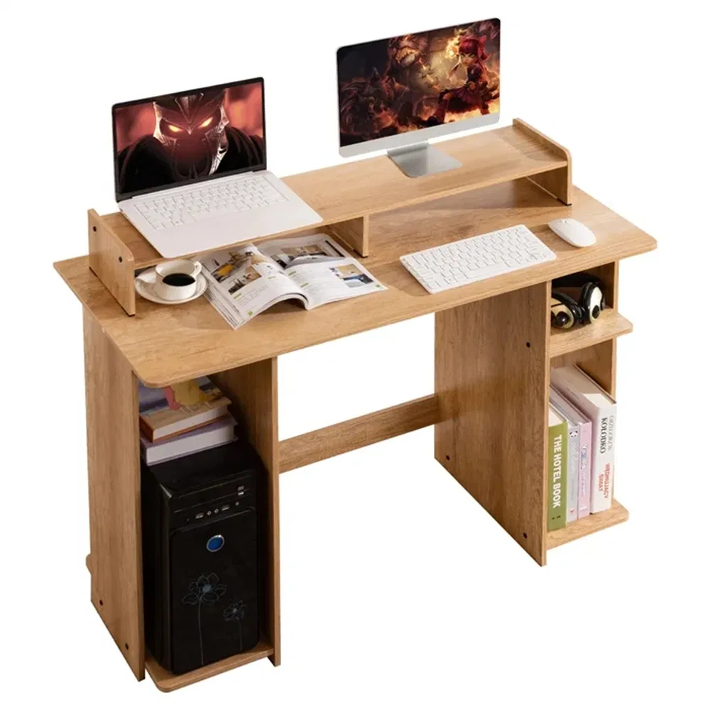 Flat Pack Home Furniture Wooden MDF Bedroom Office Student Writing Table Gaming Computer Desk