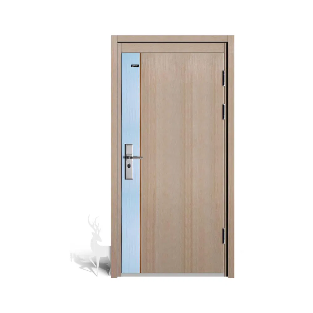 18. Modern Simple Security Entrance Modern Antitheft Turkey Exterior Metal Steel Door Stylish for Home Office Entryway