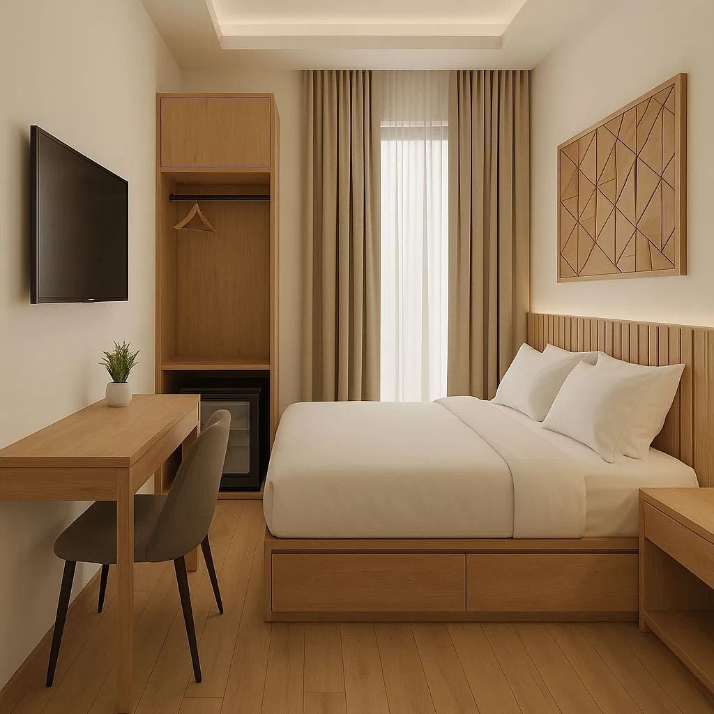 Hotel Bedroom Guest Room Standard Furniture
