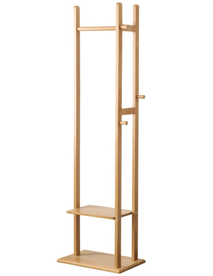 Bedroom Furniture Solid Wood Beech Large Capacity Hanger