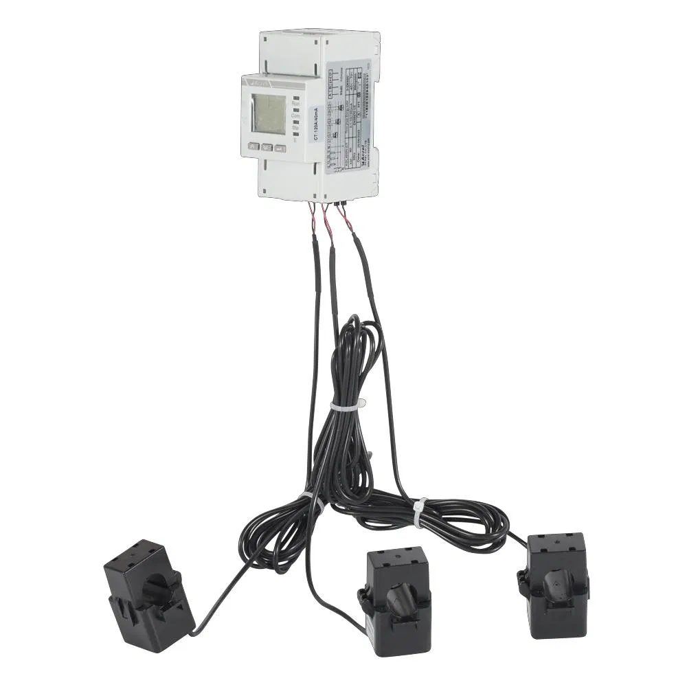 Acrel RS485 Modbus-RTU 3-Phase Energy Meter and 3 PCS 120A Split Core Current Transformer