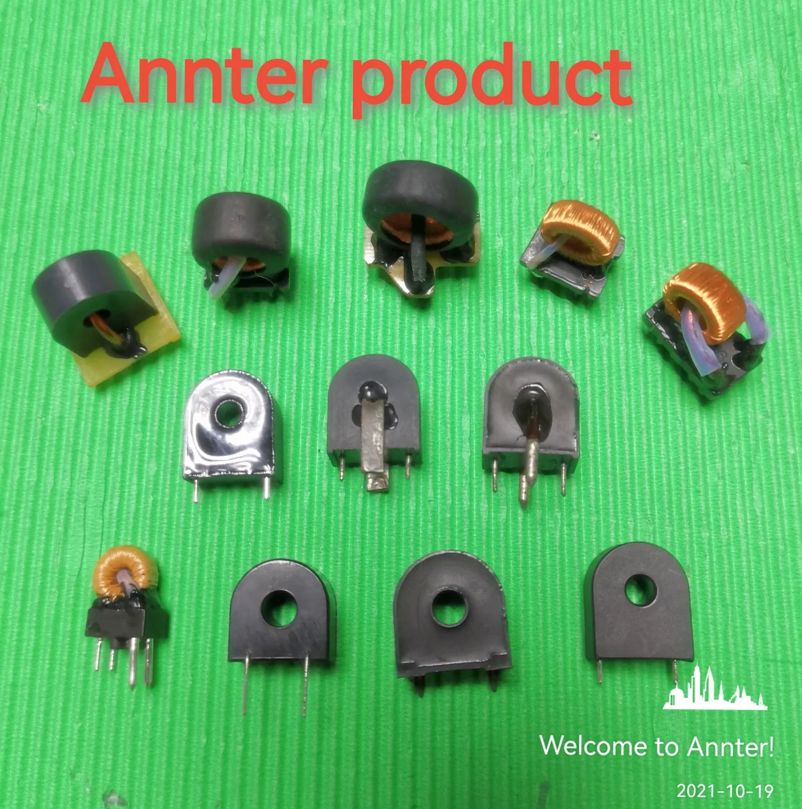 Zero-Phase Current Transformer with Ferrite Core, High Accuracy Sensor for Power Transducer 1: 800