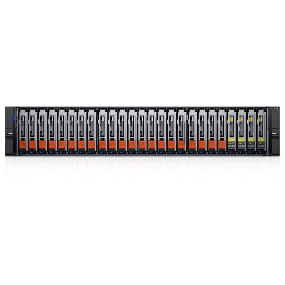 DELL Powerstore 5200t All Flash 32GB FC 4 Ports 10gbe Optical 4 Ports 1.92t Nvme SSD Network Storage